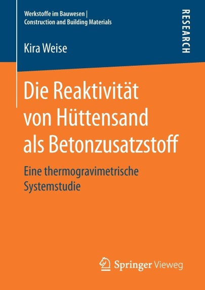 BSc Weise_Hüttensand_Cover